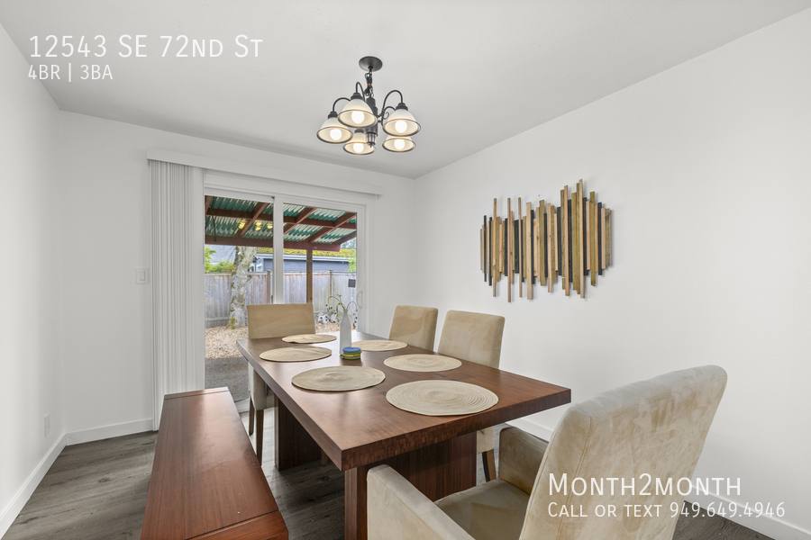 House for rent at 12543 SE 72nd St, Renton, WA 98056