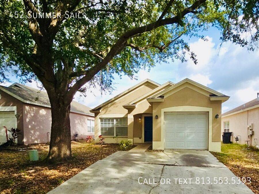 House for rent at 452 Summer Sails, Valrico, FL 33594