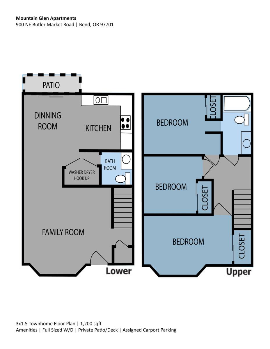 Townhouse for rent at 900 NE Butler Market Rd, Bend, OR 97701