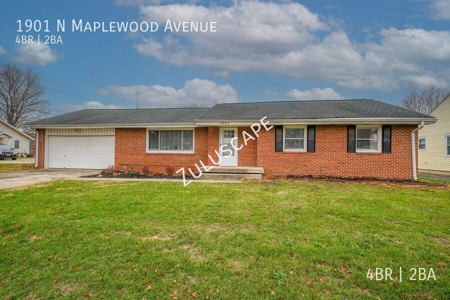 House for rent at 1901 N Maplewood Ave, Muncie, IN 47304