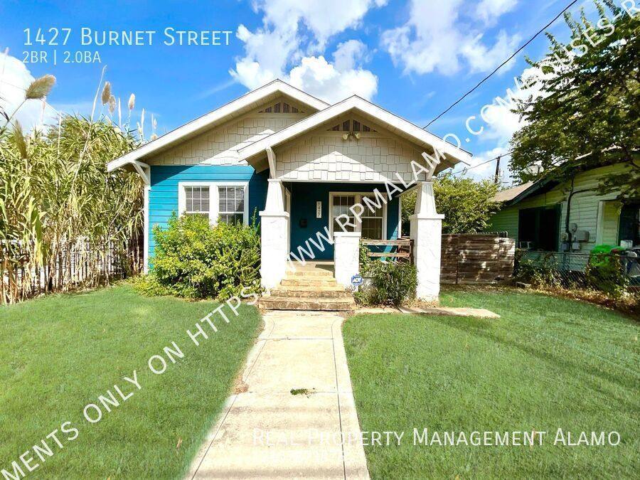 House for rent at 1427 Burnet St, San Antonio, TX 78202