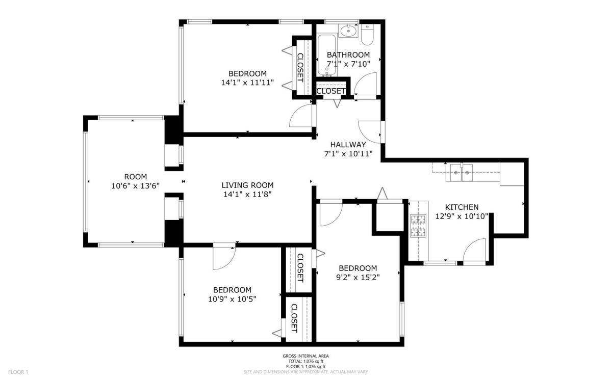 Apartment for rent at 7701 S Carpenter St, Chicago, IL 60620