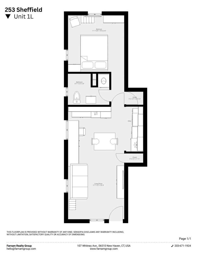 Apartment for rent at 253 Sheffield Ave, New Haven, CT 06511