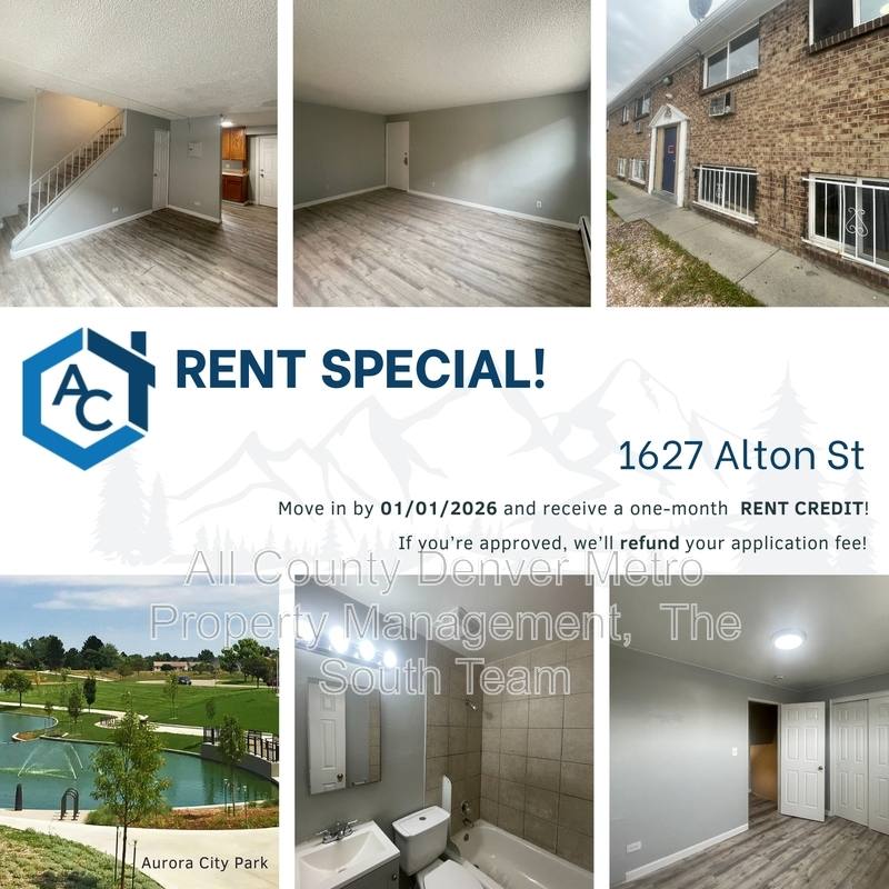 Apartment for rent at 1627 Alton St, Aurora, CO 80010