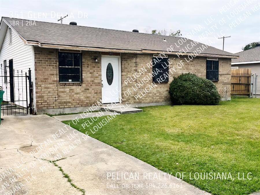 House for rent at 351 Glen Della Dr, Westwego, LA 70094