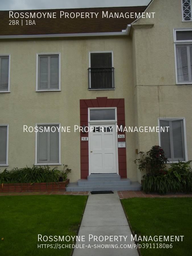 Apartment for rent at 516 E Palmer Ave #A, Glendale, CA 91205
