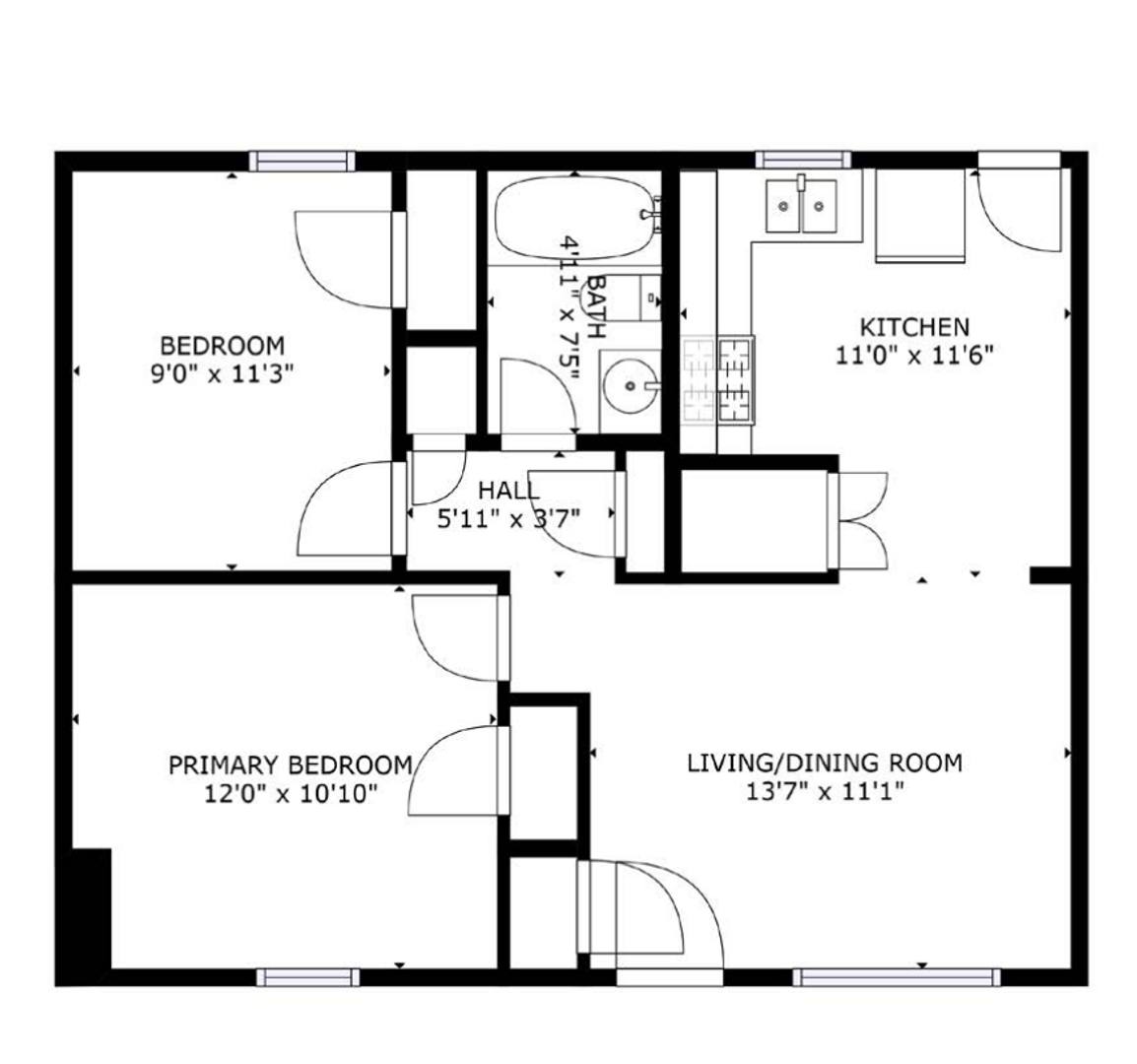 Apartment for rent at 503 S O'Henry Blvd, Greensboro, NC 27405