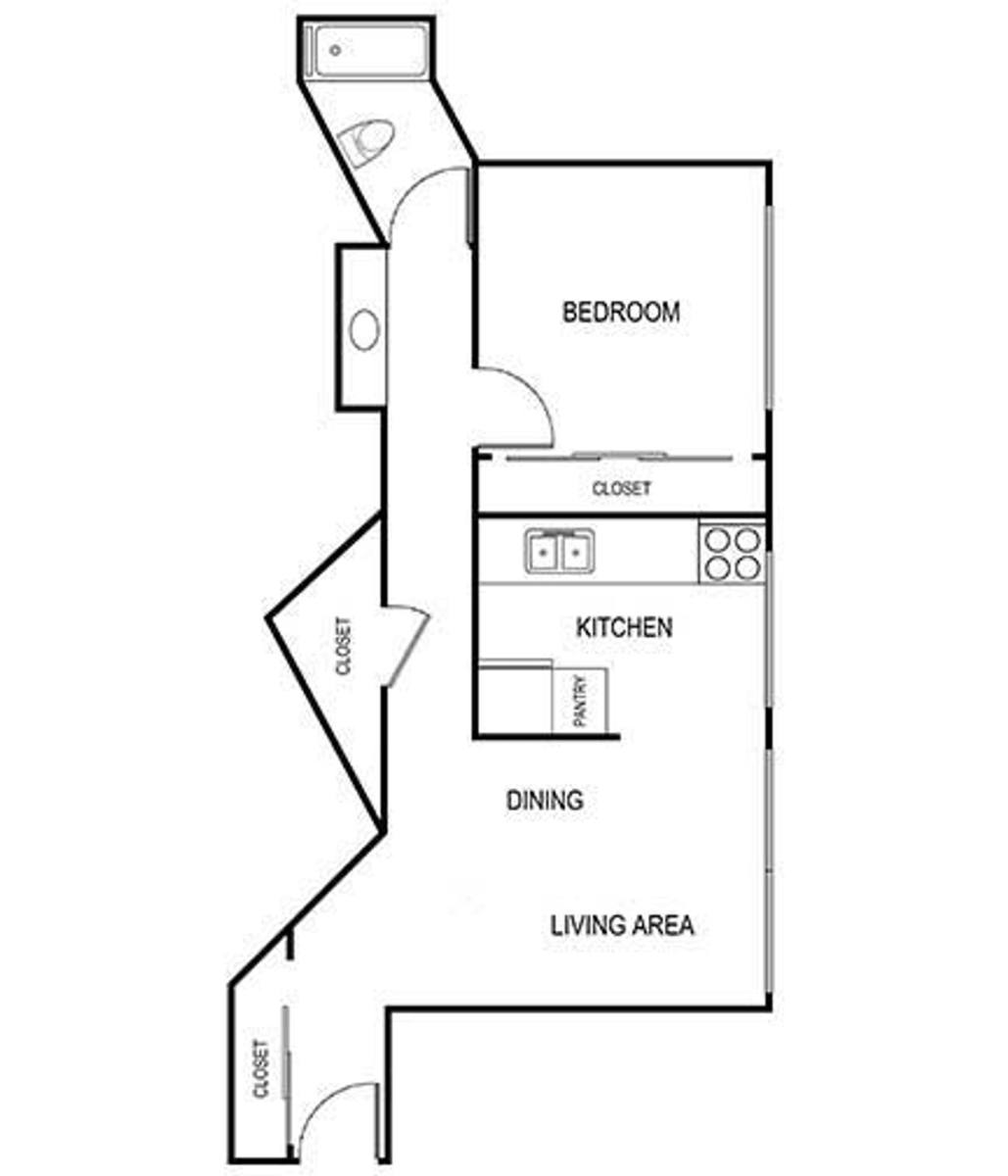 Apartment for rent at 425 N Lime Ave, Long Beach, CA 90802