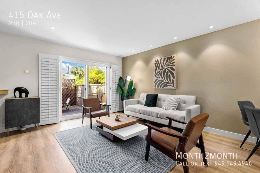 Townhouse for rent at 415 Oak Ave, Redwood City, CA 94061