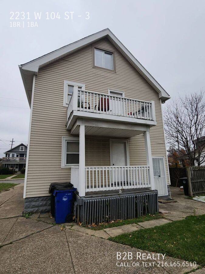 Apartment for rent at 2231 W 104 St #3, Cleveland, OH 44102