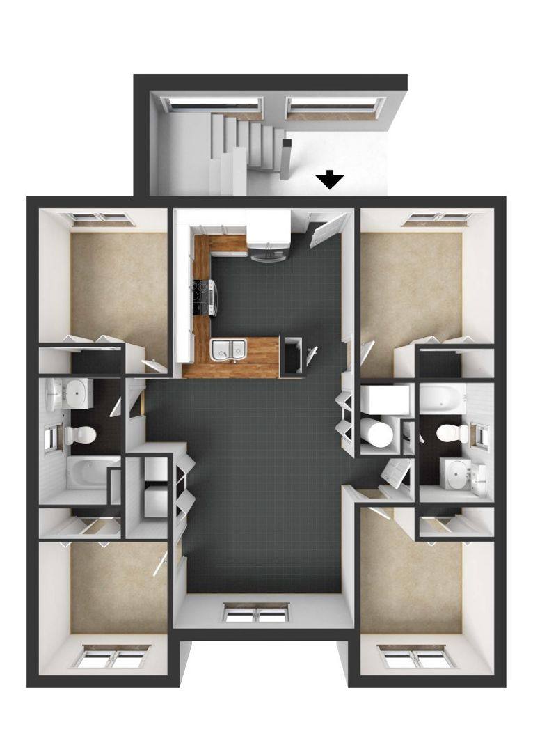 Condo for rent at 12 N Dodge St, Iowa City, IA 52245