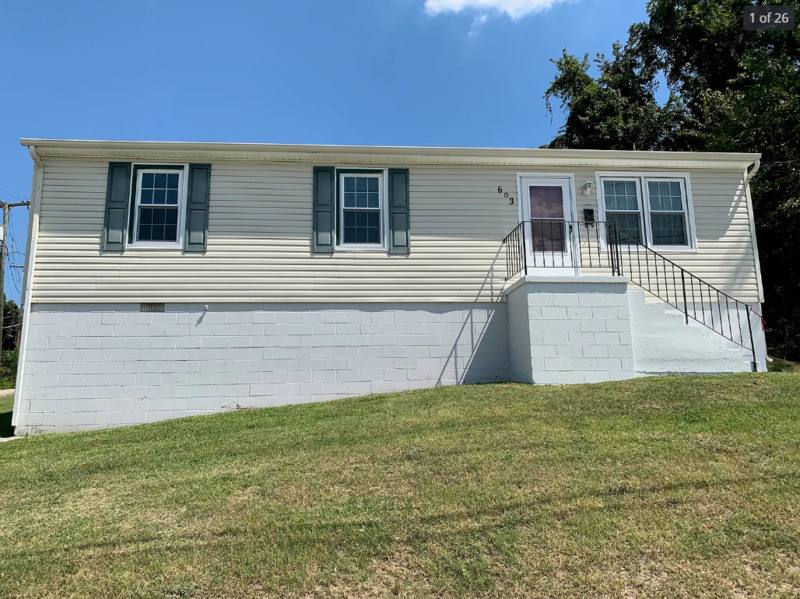 House for rent at 603 S Jefferson St, Petersburg, VA 23803
