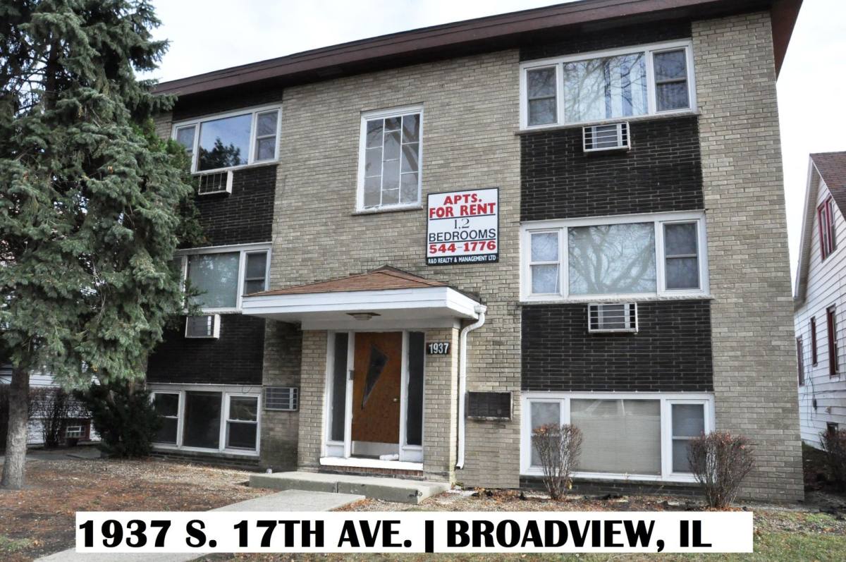 Apartment for rent at 1937 S17th Ave, Broadview, IL 60155