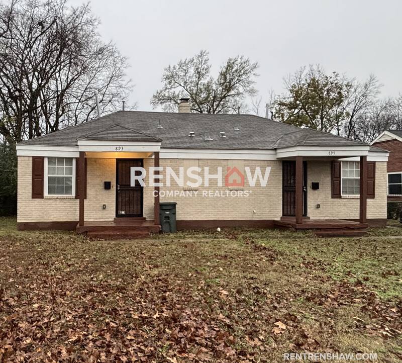 House for rent at 893 Pearce St, Memphis, TN 38107