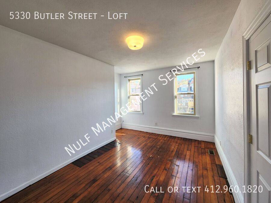 Apartment for rent at 5330 Butler St #LOFT, Pittsburgh, PA 15201