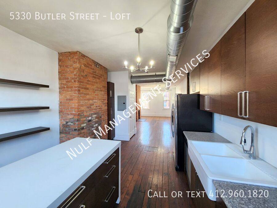 Apartment for rent at 5330 Butler St #LOFT, Pittsburgh, PA 15201