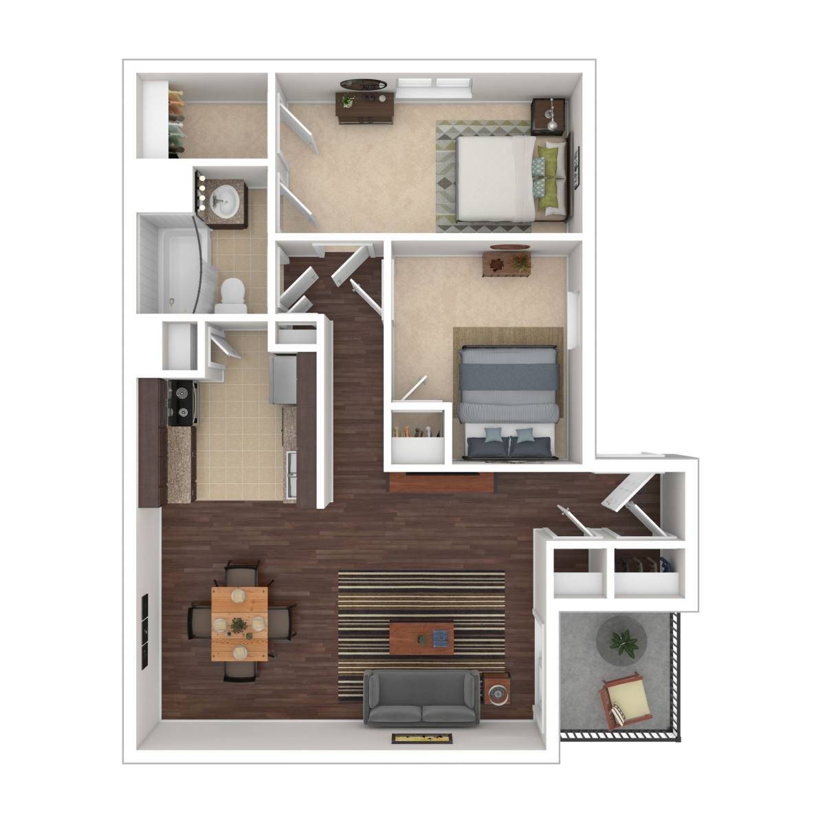 Apartment for rent at 265 E Hanford Armona Rd, Lemoore, CA 93245