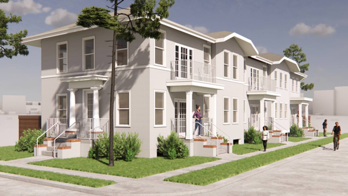 Townhouse for rent at 1530 Broadway, New Orleans, LA 70118