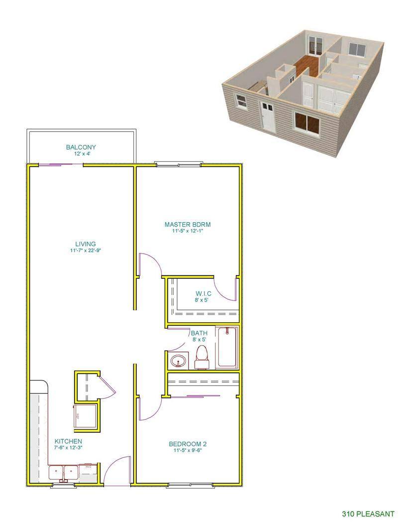 Apartment for rent at 201A Valleyview, Selah, WA 98942