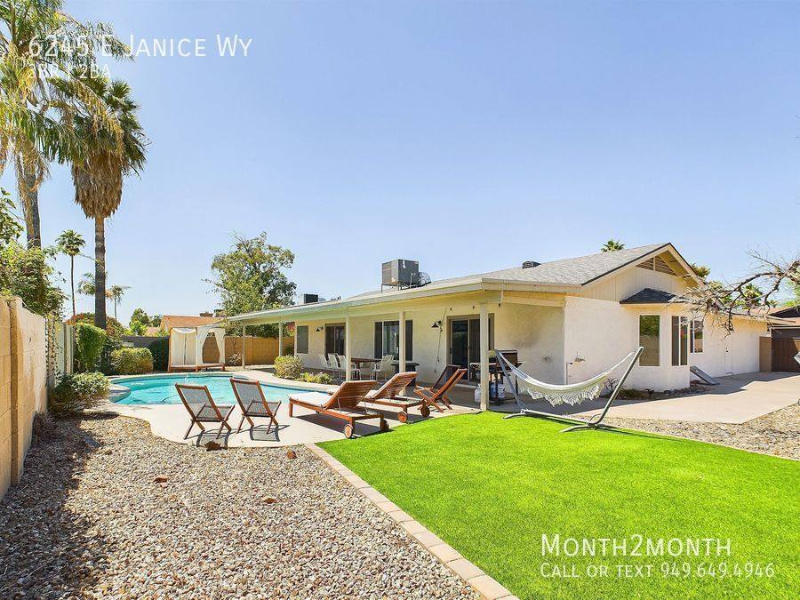 House for rent at 6245 E Janice Way, Scottsdale, AZ 85254
