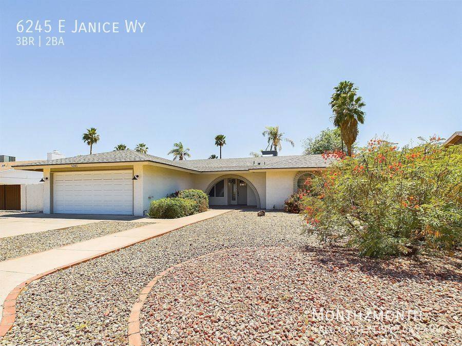 House for rent at 6245 E Janice Way, Scottsdale, AZ 85254