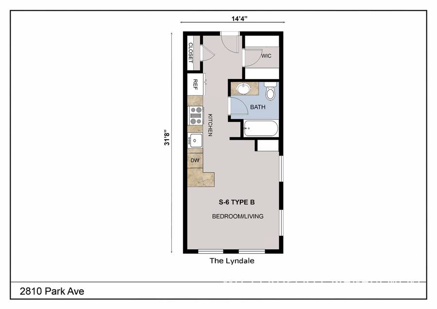 Apartment for rent at 2810 Park Ave #302, Minneapolis, MN 55407