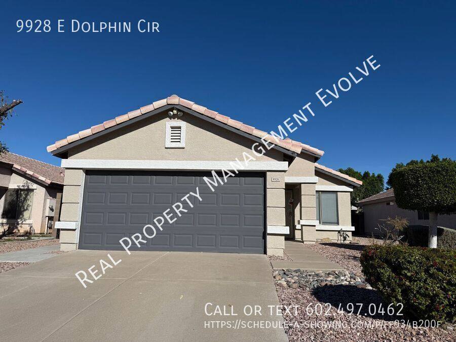 House for rent at 9928 E Dolphin Circle, Mesa, AZ 85208