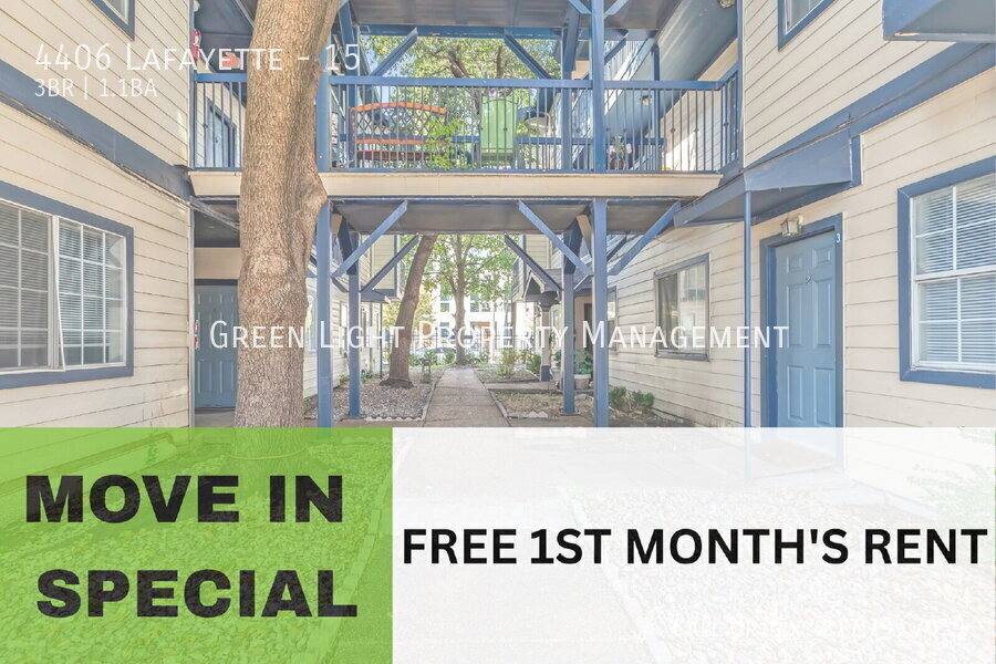 Apartment for rent at 4406 Lafayette #15, Dallas, TX 75204