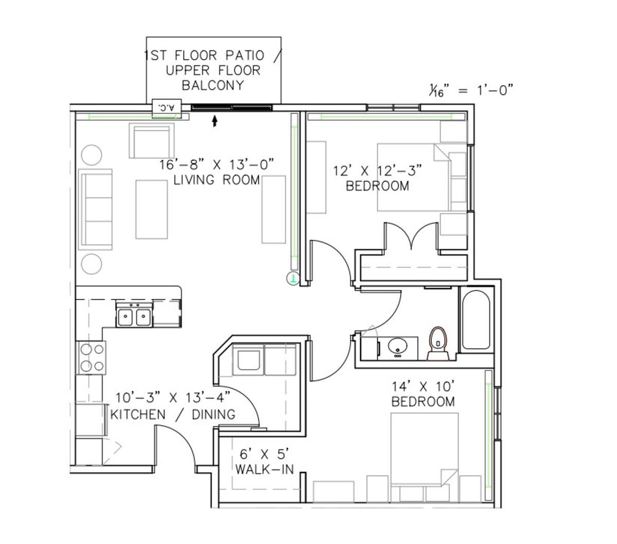 Apartment for rent at 221 12th St NE, Dilworth, MN 56529