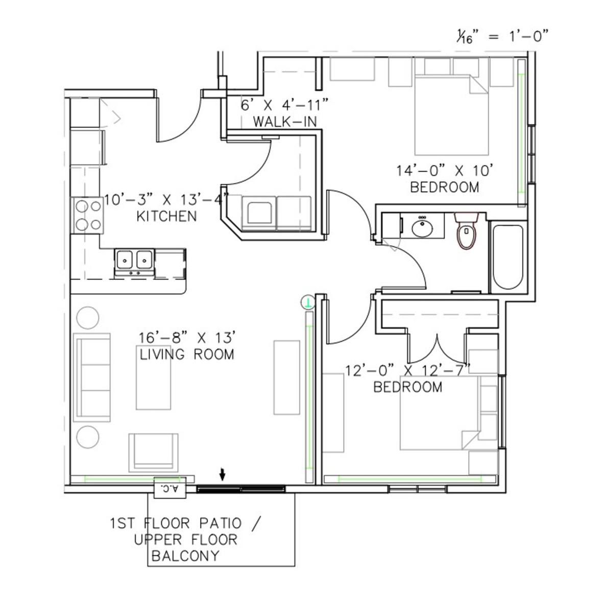 Apartment for rent at 221 12th St NE, Dilworth, MN 56529
