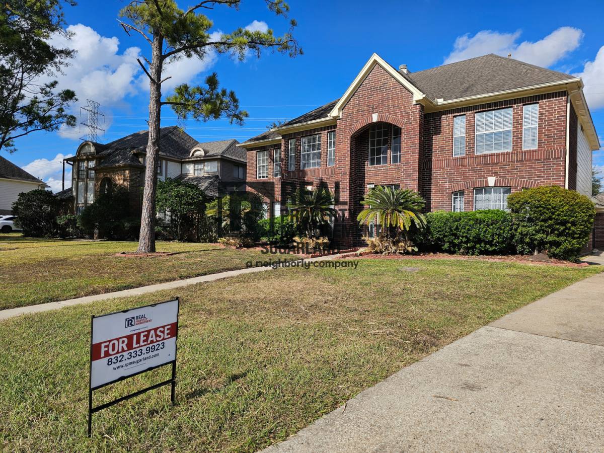 House for rent at 14418 Ardwell Dr, Sugar Land, TX 77498