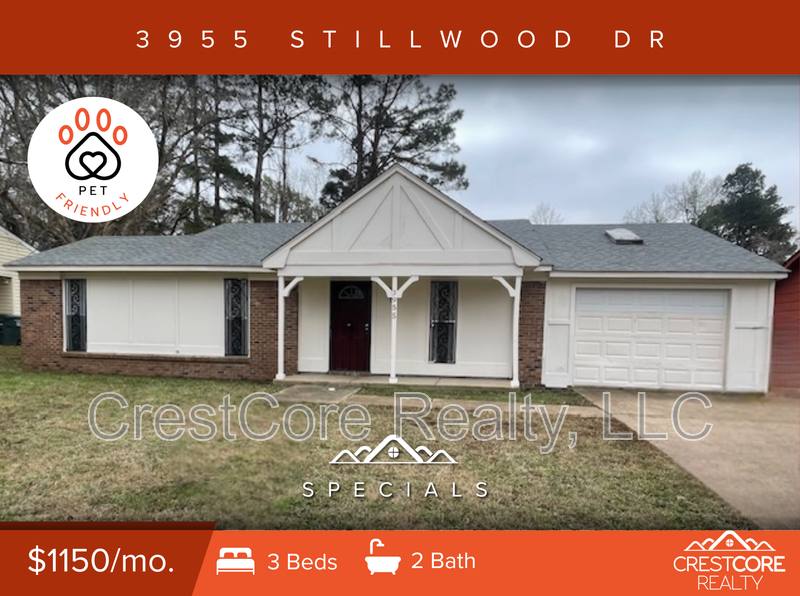 House for rent at 3955 Stillwood Dr, Memphis, TN 38128