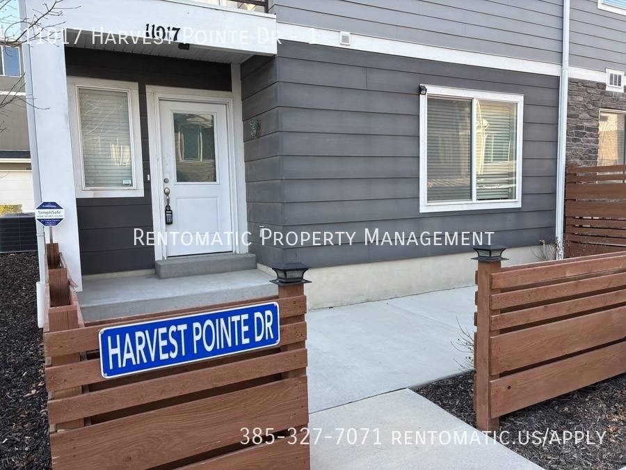Townhouse for rent at 11017 Harvest Pointe Dr #1, South Jordan, UT 84009