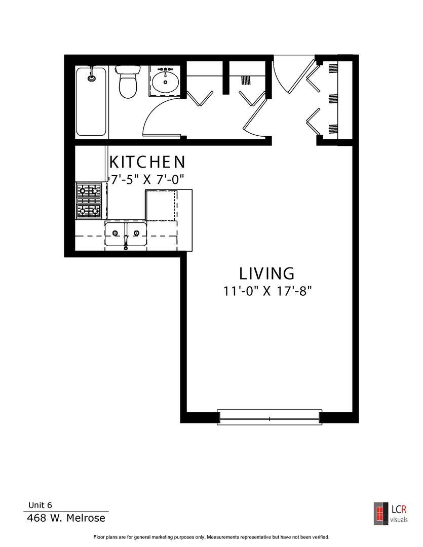 Apartment for rent at 468 W Melrose St, Chicago, IL 60657