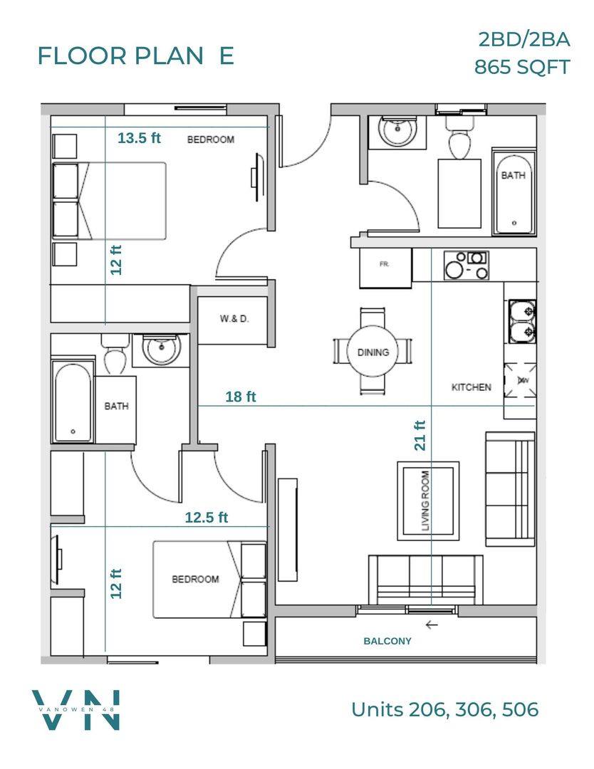 Apartment for rent at 11848 Vanowen St, North Hollywood, CA 91605