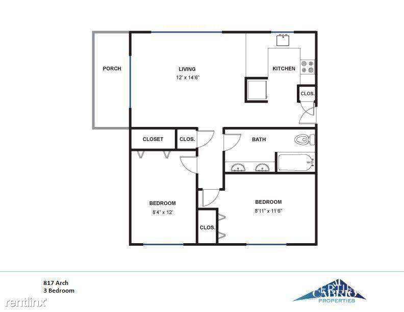 Apartment for rent at 817 Arch St #3 Two Last, Ann Arbor, MI 48104