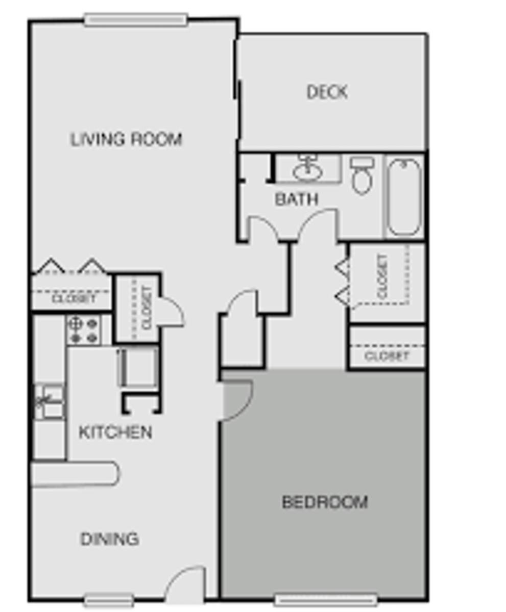 Apartment for rent at 6838 Cantrell Rd, Little Rock, AR 72207