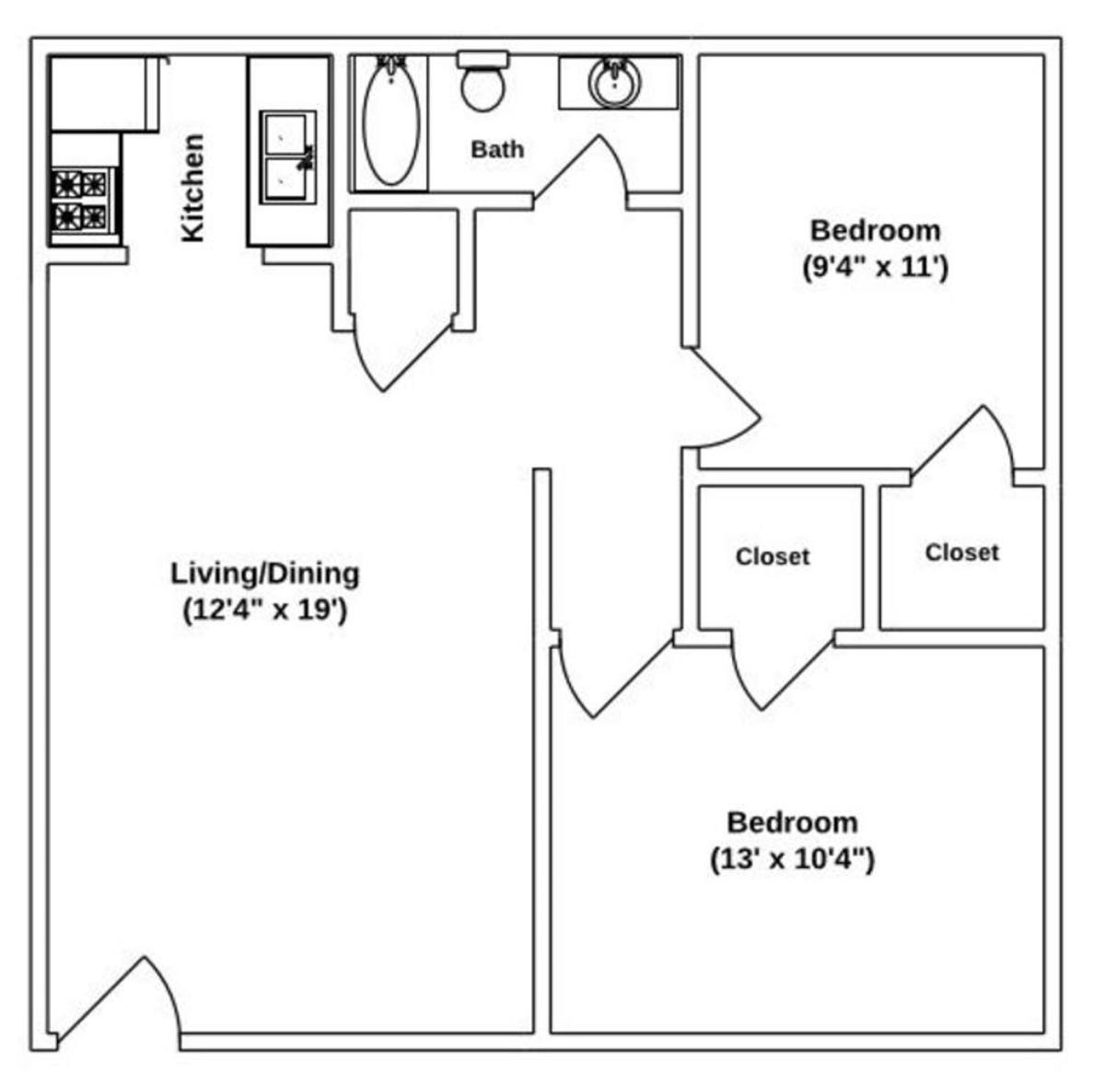 Apartment for rent at 2937 SW McClure Rd, Topeka, KS 66614
