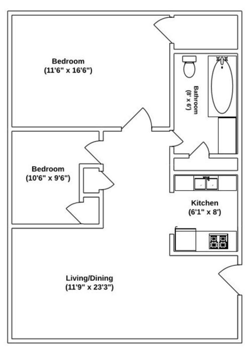 Apartment for rent at 2937 SW McClure Rd, Topeka, KS 66614