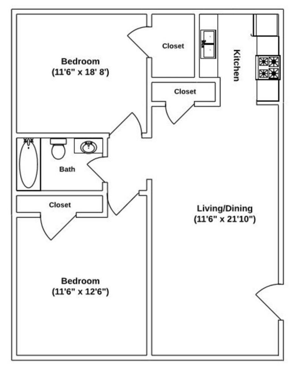 Apartment for rent at 2937 SW McClure Rd, Topeka, KS 66614