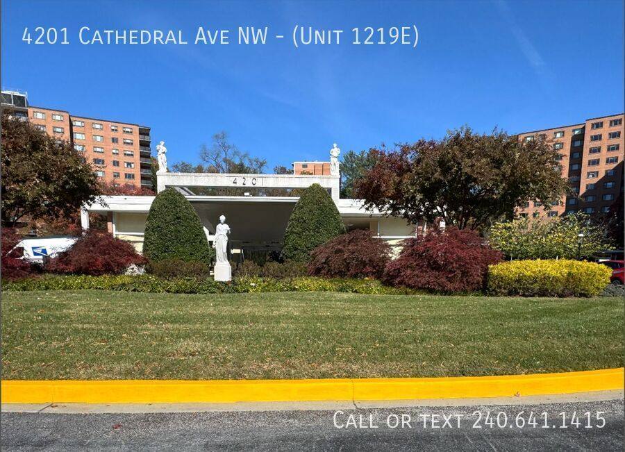 Condo for rent at 4201 Cathedral Ave NW #1219E, Washington, DC 20016