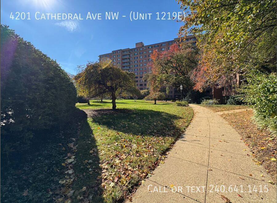 Condo for rent at 4201 Cathedral Ave NW #1219E, Washington, DC 20016