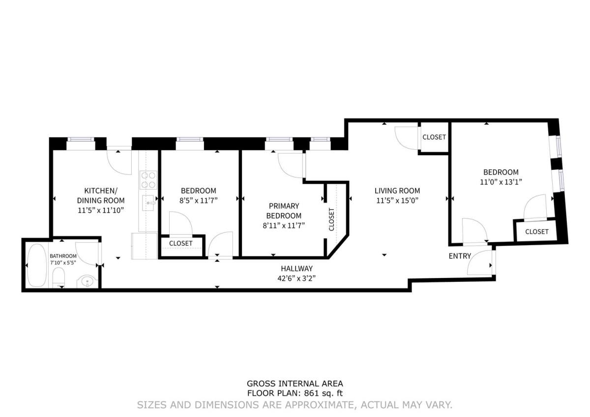 Apartment for rent at 710 Shawmut #1R, Roxbury, MA 02119