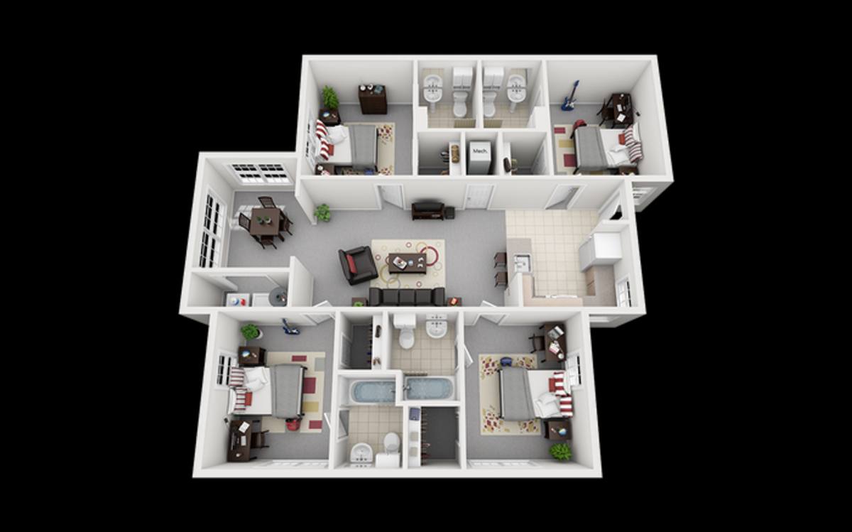Apartment for rent at 142-B University Village Dr, Central, SC 29630