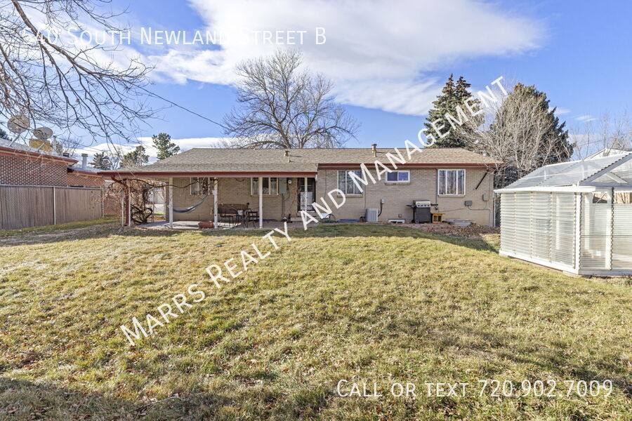 House for rent at 540 S Newland St #B, Denver, CO 80226