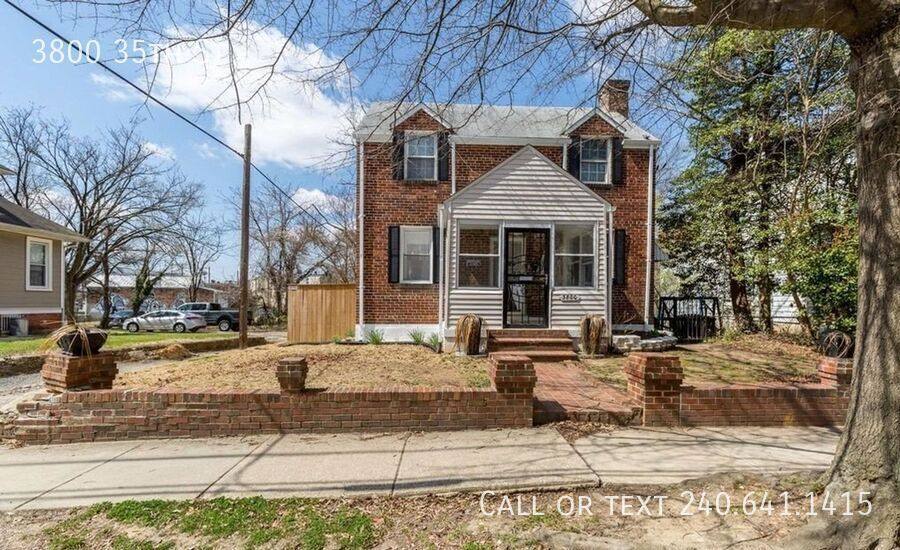 House for rent at 3800 35th St, Mount Rainier, MD 20712