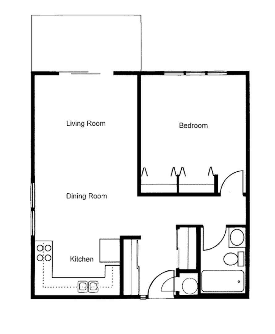 Apartment for rent at 9110 NE Hassalo St, Portland, OR 97220