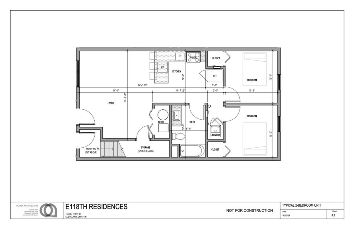 Apartment for rent at 1555 E 118th St, Cleveland, OH 44106