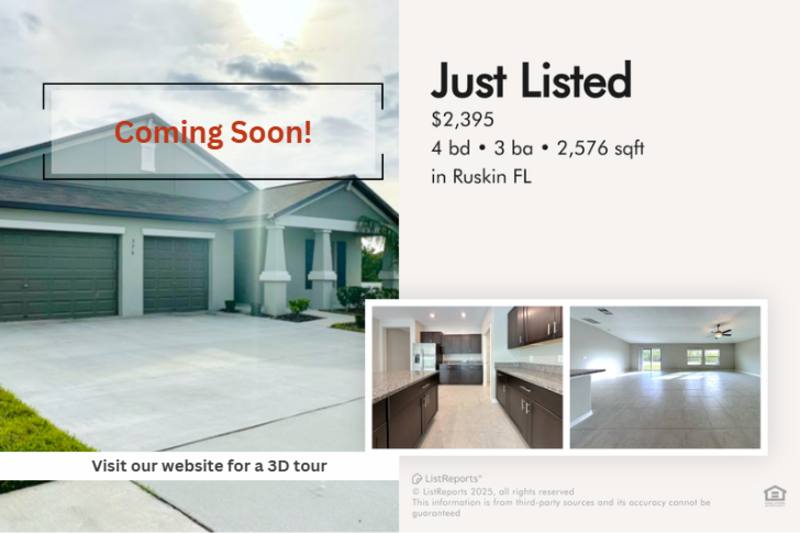 House for rent at 376 Rain Berry Ave, Ruskin, FL 33570