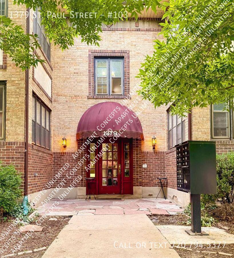 Apartment for rent at 1379 St Paul #103, Denver, CO 80206